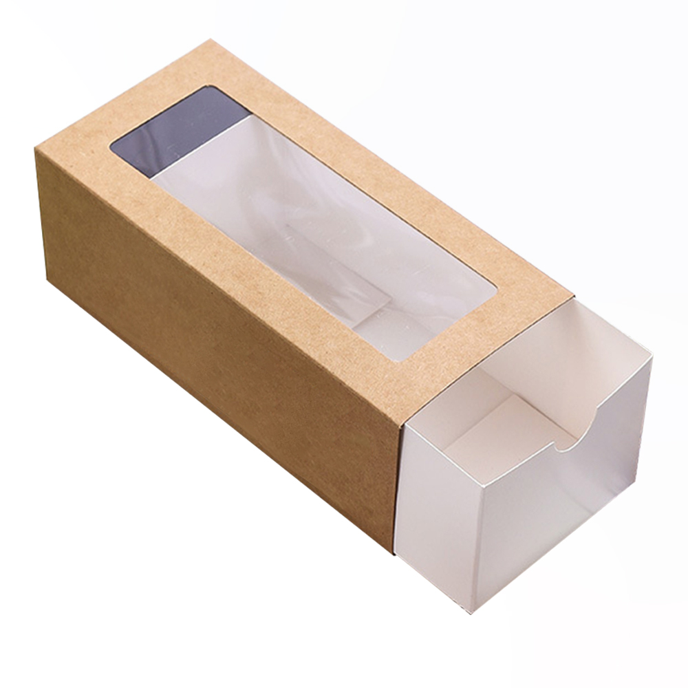 กล่องเบเกอร์รี่ ฝาลิ้นชัก 3316 ขนาด 17.5x8.2x6.5 (แพ็ค 10 ใบ)