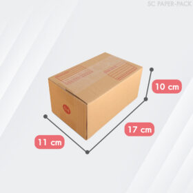 กล่องไปรษณีย์ ฝาชน สีน้ำตาล จ่าหน้า - Image 44