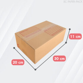 กล่องไปรษณีย์ ฝาชน สีน้ำตาล จ่าหน้า - Image 32