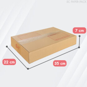 กล่องไปรษณีย์ ฝาชน สีน้ำตาล จ่าหน้า - Image 28