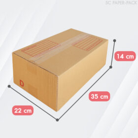 กล่องไปรษณีย์ ฝาชน สีน้ำตาล จ่าหน้า - Image 27