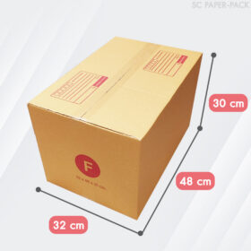 กล่องไปรษณีย์ ฝาชน สีน้ำตาล จ่าหน้า - Image 20