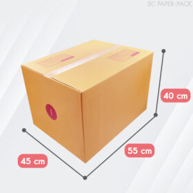กล่องไปรษณีย์ ฝาชน สีน้ำตาล จ่าหน้า - Image 15