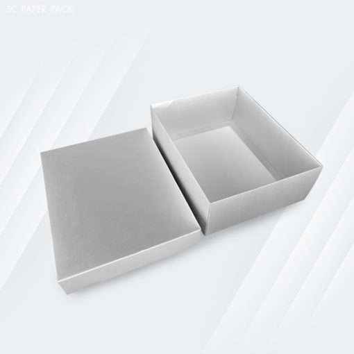 กล่องเมทัลลิค ฝาครอบทึบ สีเงิน-ทอง (เเพ็ค 12) - Image 6