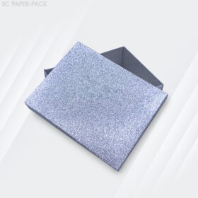 กล่องคราฟท์ กากเพชร สีเงิน-ทอง (แพ็ค 12ใบ) - Image 6
