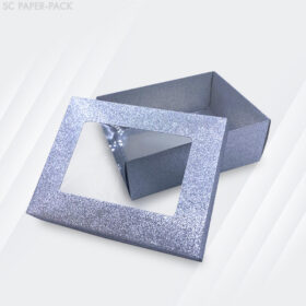 กล่องคราฟท์ กากเพชร สีเงิน-ทอง (แพ็ค 12ใบ) - Image 7