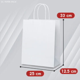 ถุงกระดาษสี ถุงกระดาษคราฟท์ (แพ็ค 12) - Image 9