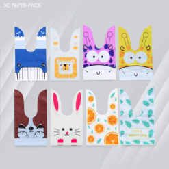 Alternative view of ถุงพลาสติก หูกระต่าย (แพ็ค 50)