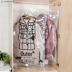 ถุงคลุมเสื้อสูญญากาศ แบบแขวน