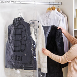 Alternative view of ถุงคลุมเสื้อสูญญากาศ แบบแขวน