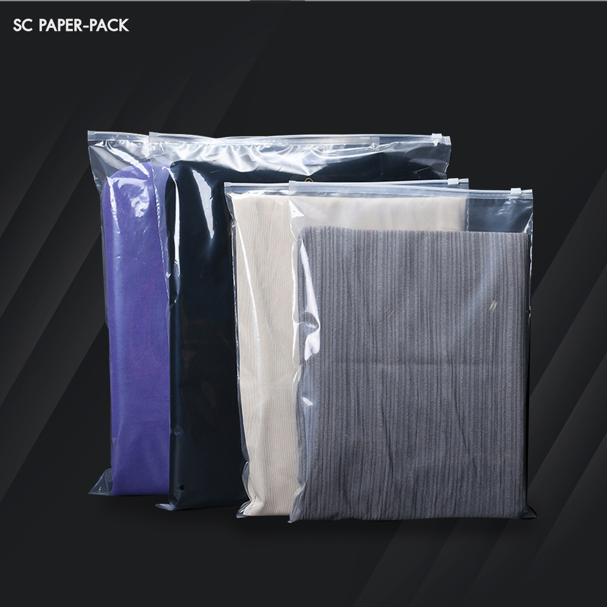 ซองพลาสติกใส ซิปรูด มีรู (แพ็ค 50) - Image 3