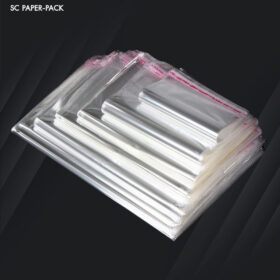 ซองพลาสติก OPP ใส มีเทปกาว 50 ไมครอน (รวมขนาดใหญ่) (แพ็ค 100) - Image 2