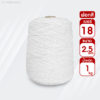 เชือกเกลียวขาว (ฟอกขาวพิเศษ) #18 หนัก 1kg
