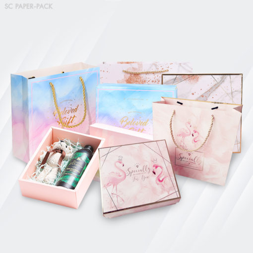 กล่องของขวัญพร้อมถุง Gift Box