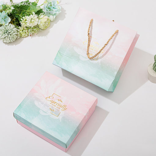 กล่องของขวัญพร้อมถุง Gift Box - Image 3