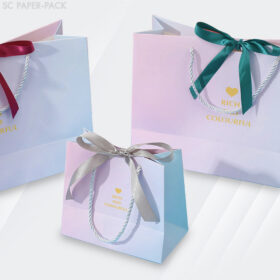 ถุงของขวัญ สีพาลเทล พร้อมริบบิ้น (เเพ็ค 1 ใบ) - Image 2
