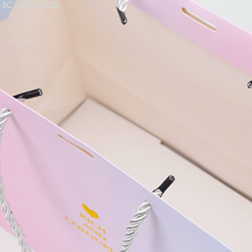 ถุงของขวัญ สีพาลเทล พร้อมริบบิ้น (เเพ็ค 1 ใบ) - Image 4