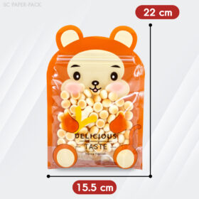 ถุงพลาสติก มีซิปล็อค ตั้งได้ พิมลาย (แพ็ค 10) - Image 9