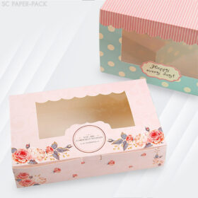 กล่องเบเกอรี่ ฝาเสียบ,ฝาเสียบมีหน้าต่าง,ฝาลิ้นชัก (แพ็ค 10) - Image 2