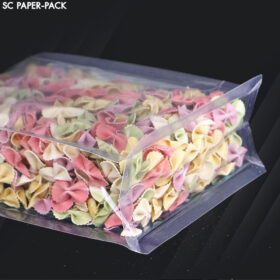 ถุงพลาสติก ขุ่น/ใส ถุงซิปก้นตั้ง ขยายข้าง มีที่จับ (แพ็ค 50 ใบ) - Image 5